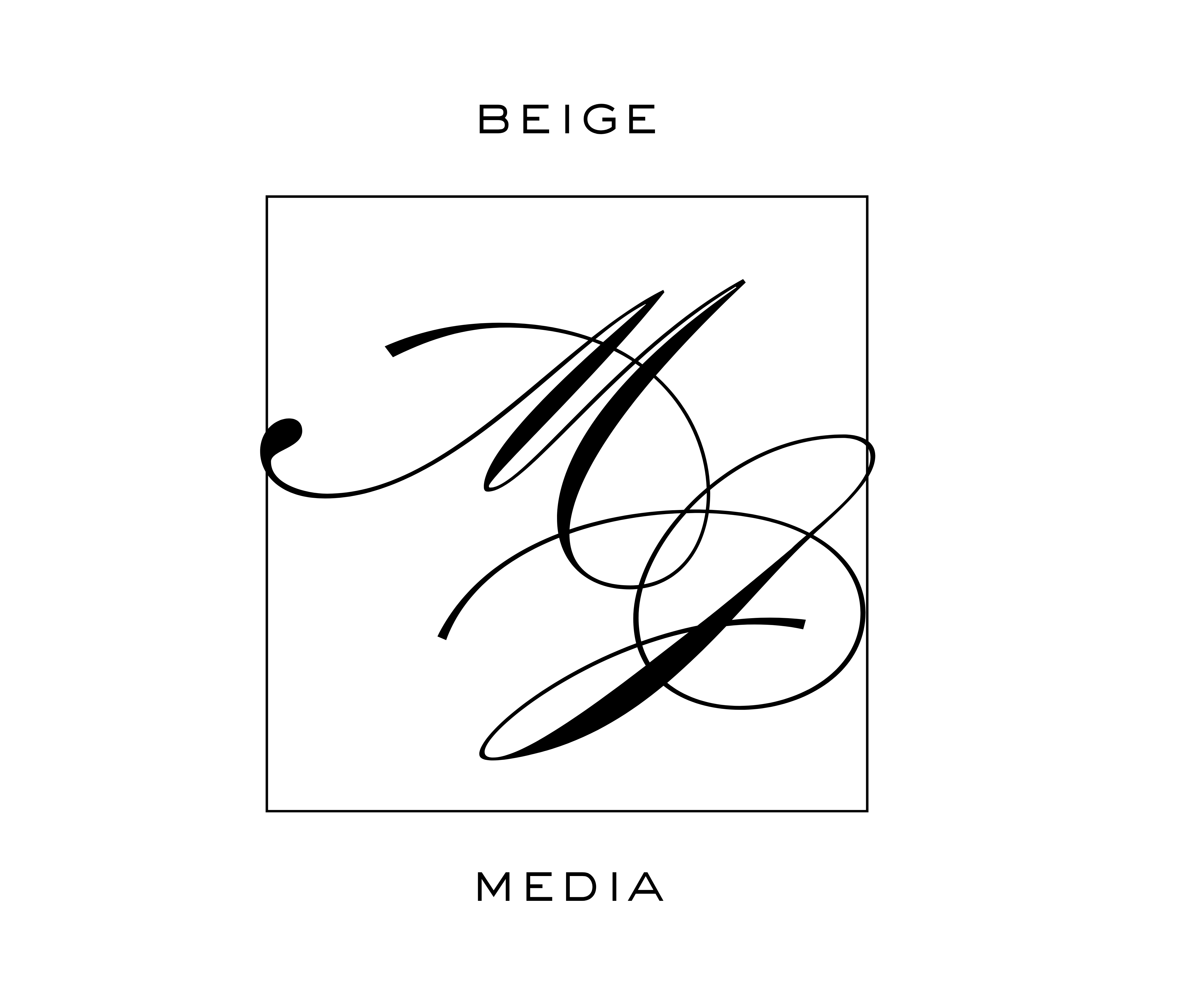 Beige Media monogram